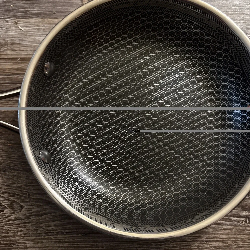 Hexclad 8.5 Inch Frying Pan Hybrid Nonstick Pre Owned